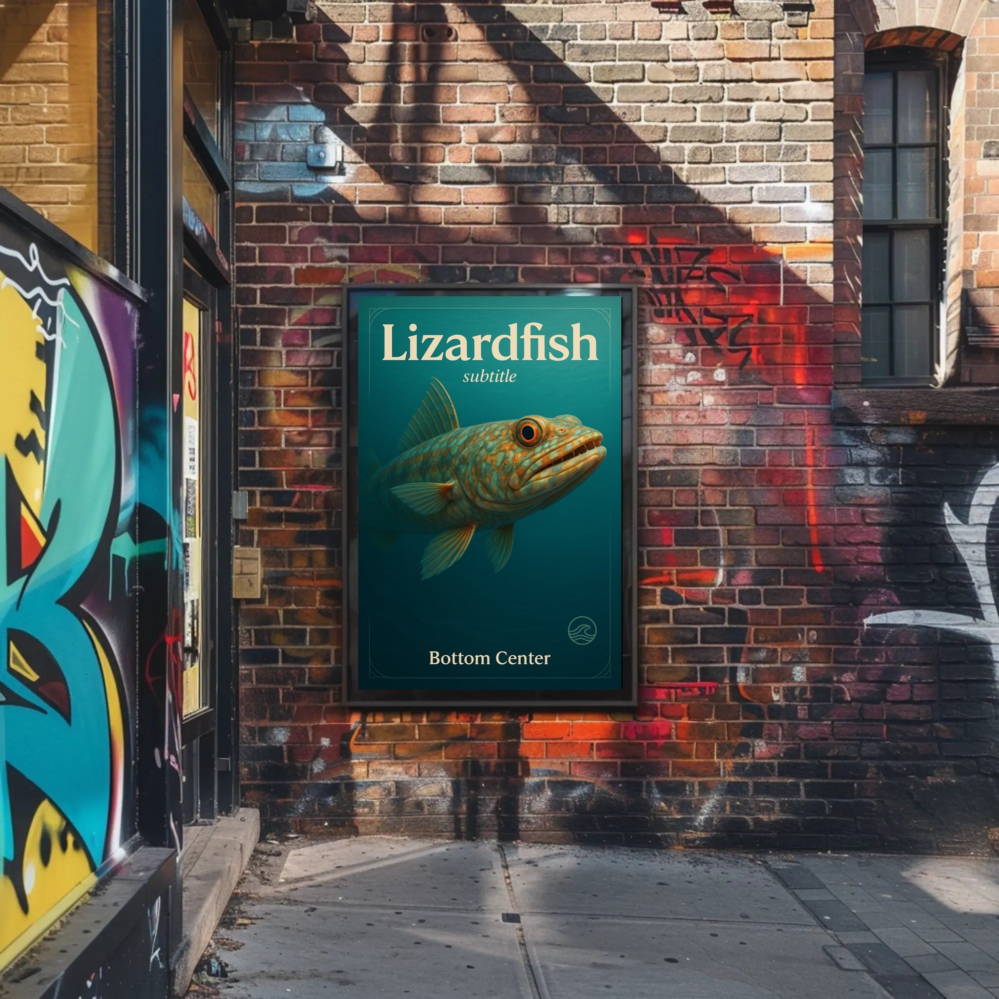 Lizardfish Poster PosterGoat