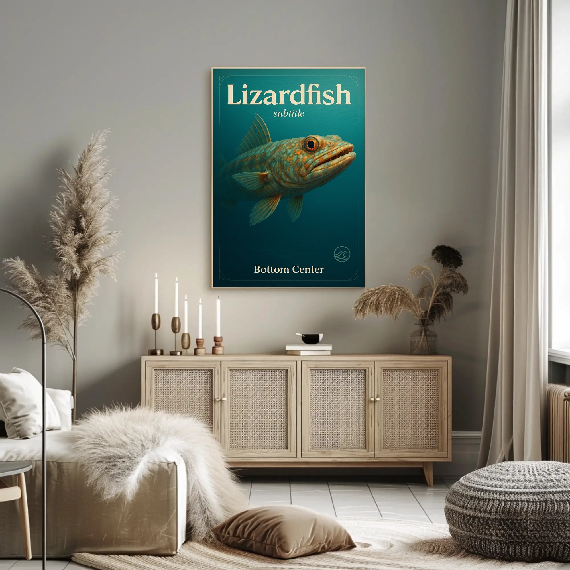 Lizardfish Poster PosterGoat