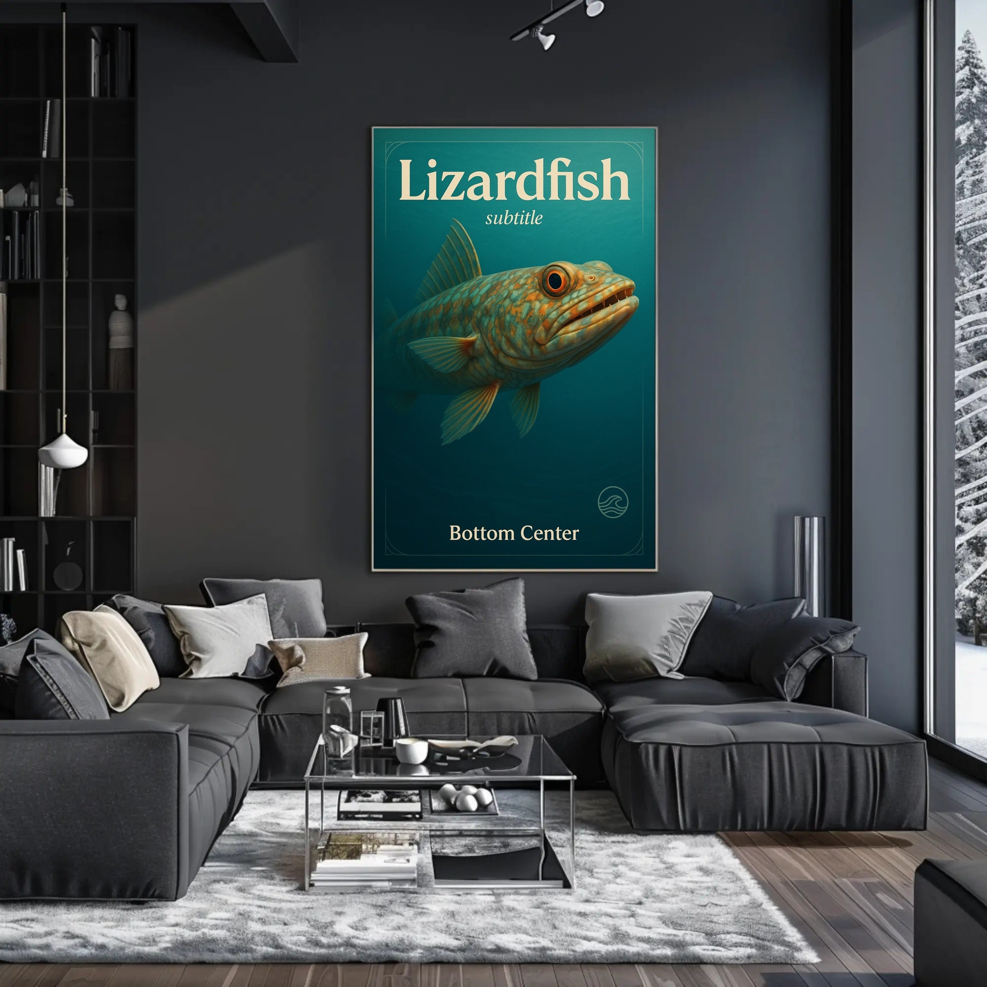 Lizardfish Poster PosterGoat