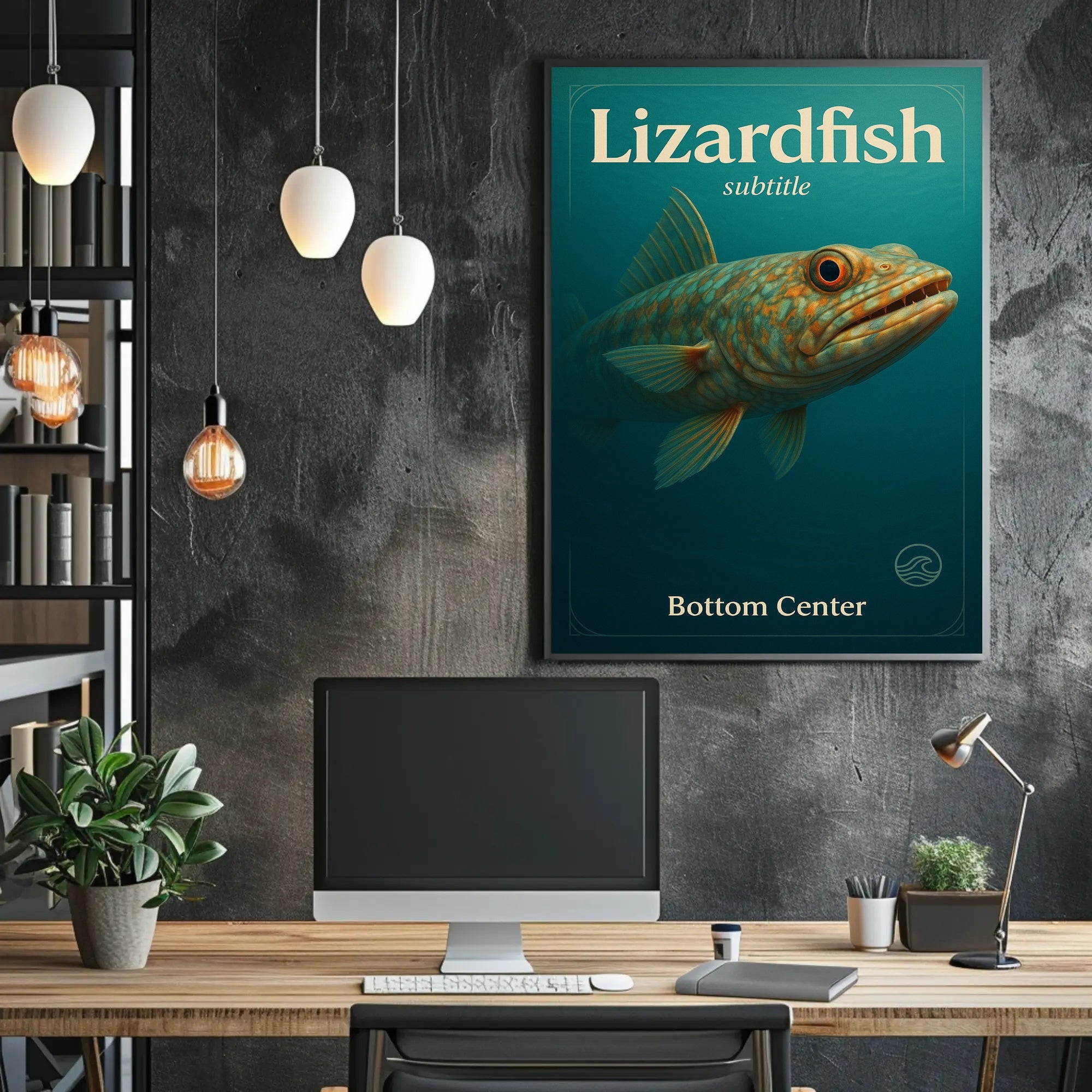 Lizardfish Poster PosterGoat