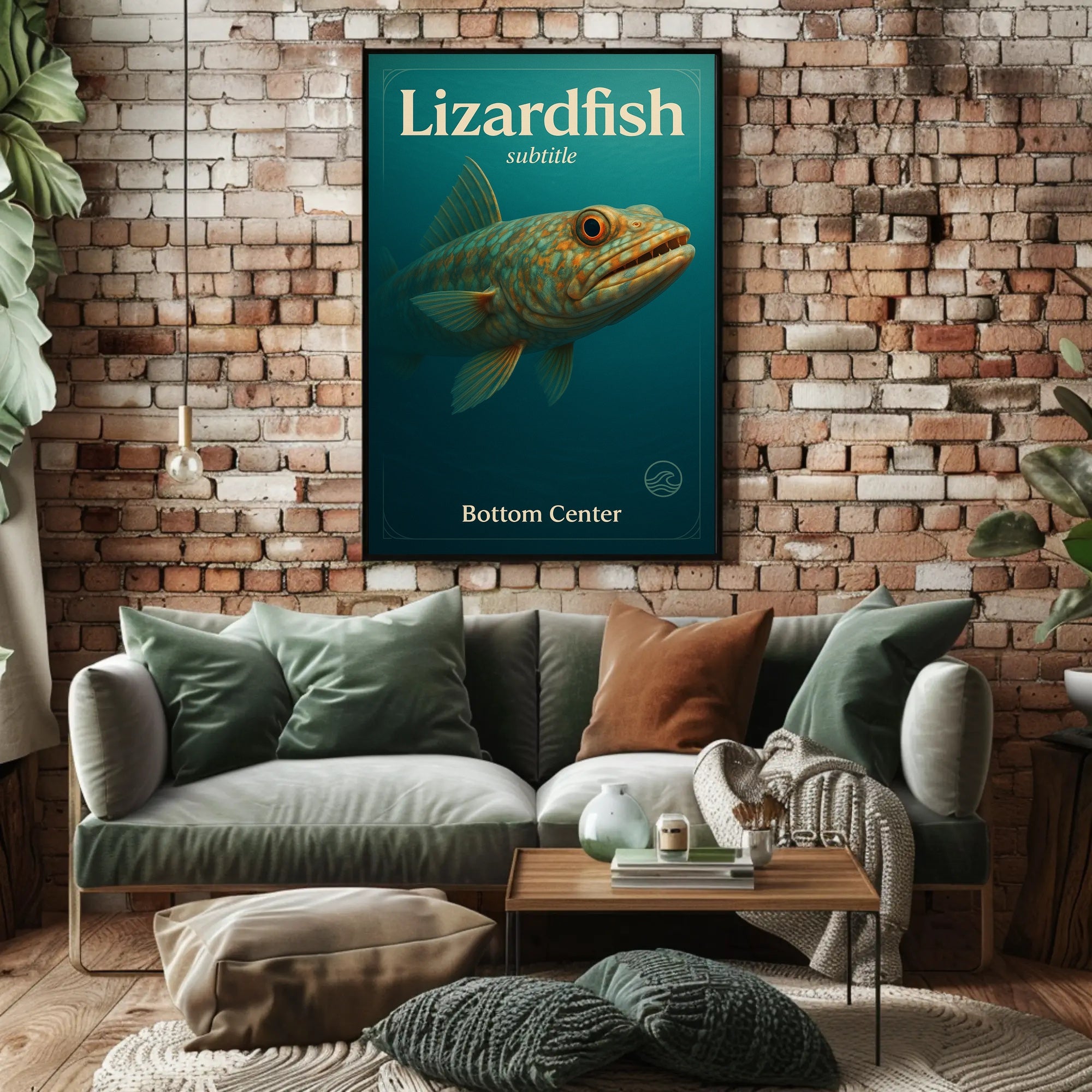 Lizardfish Poster PosterGoat