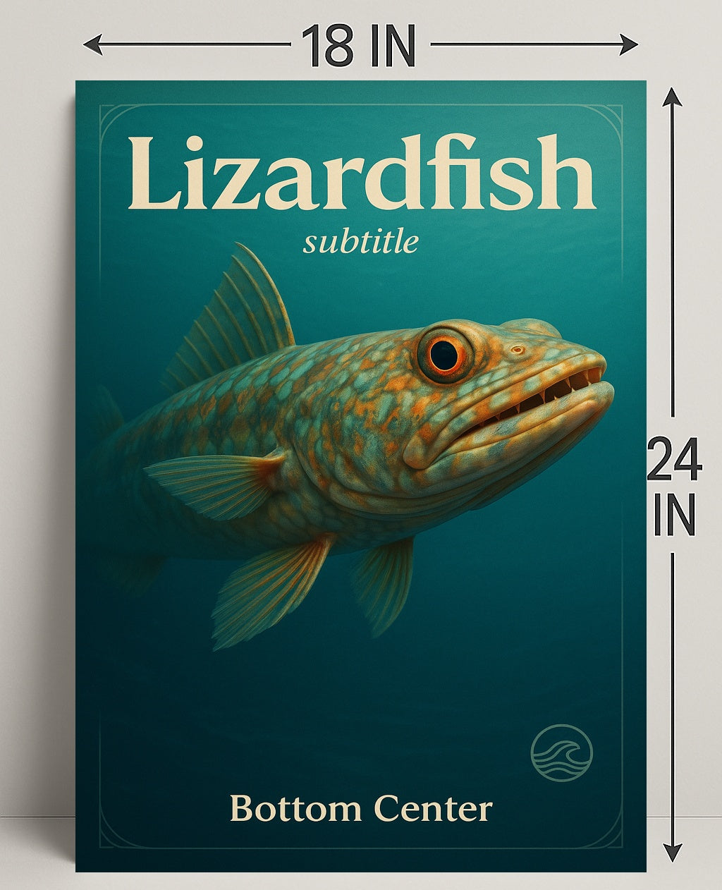 Lizardfish Poster PosterGoat