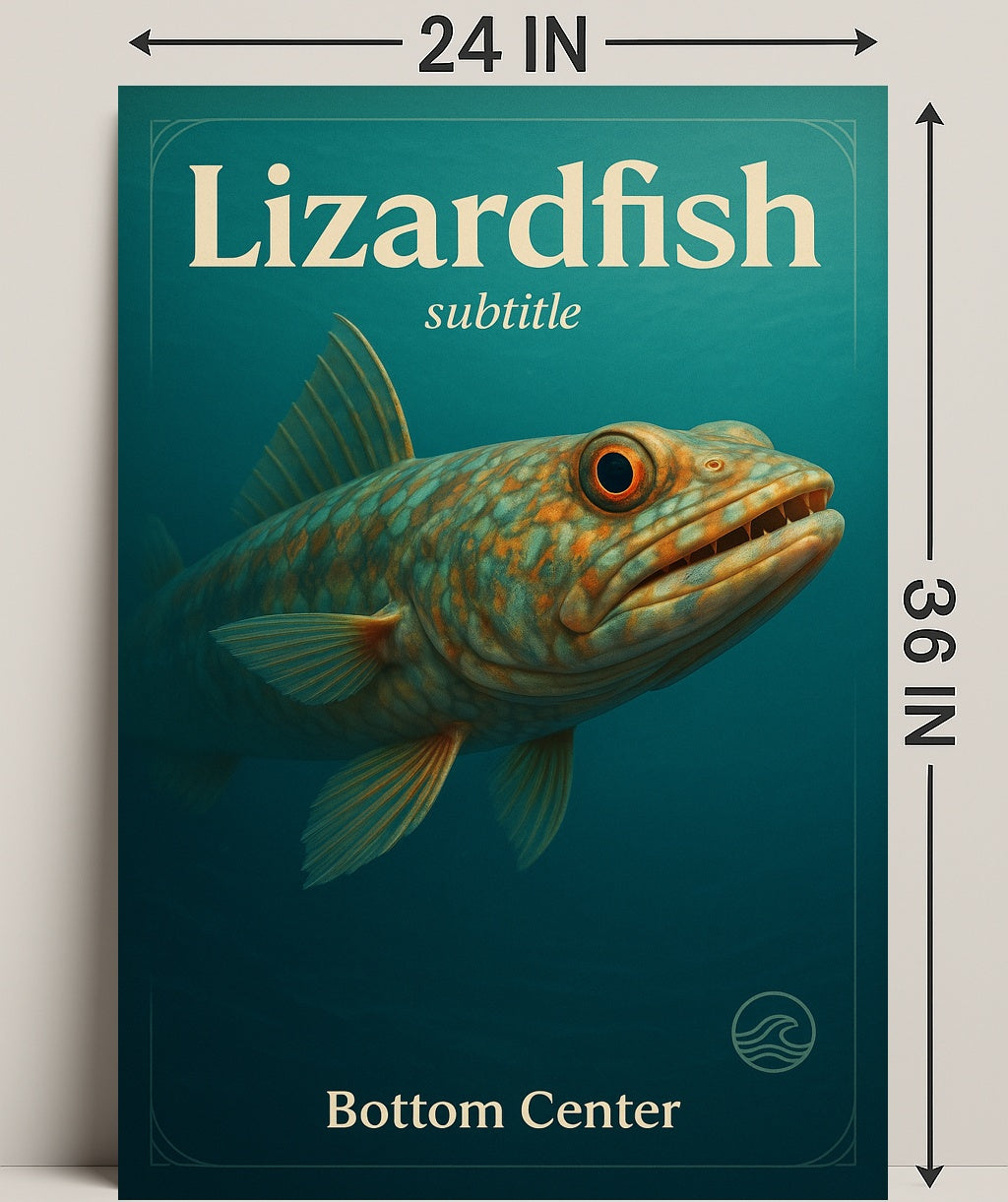 Lizardfish Poster PosterGoat
