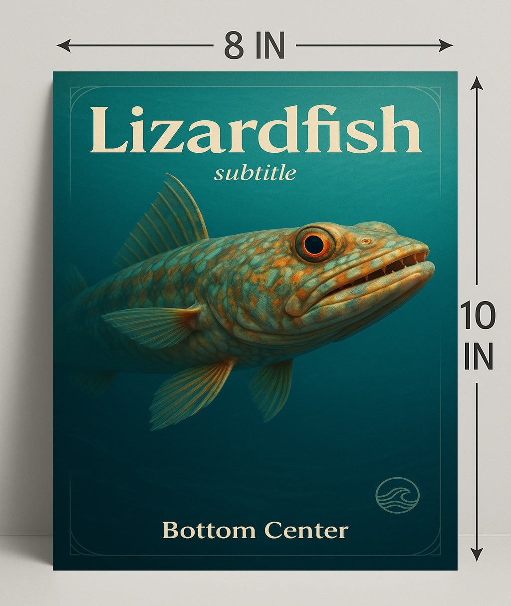 Lizardfish Poster PosterGoat