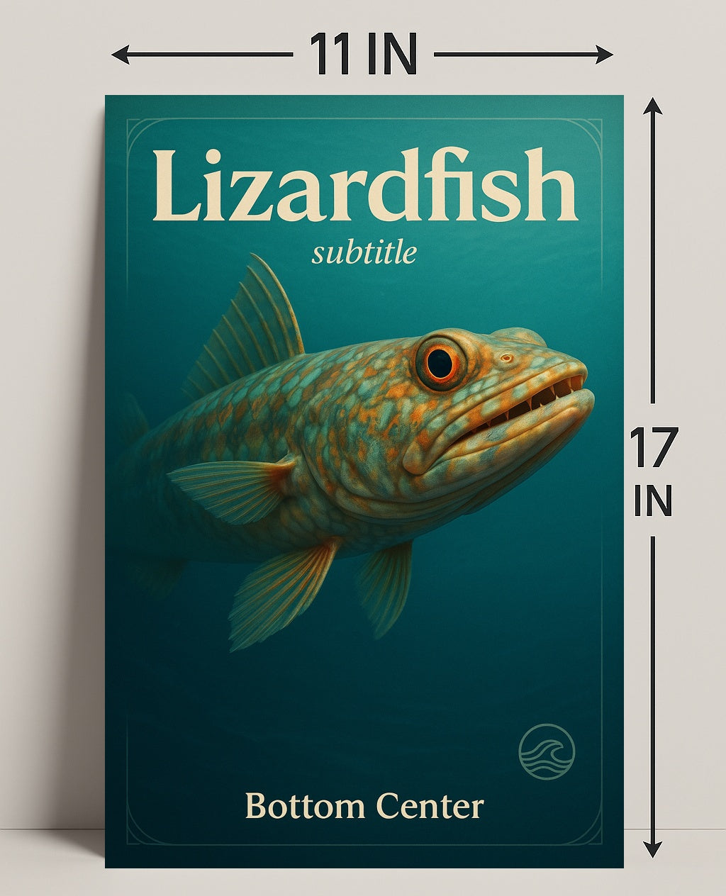 Lizardfish Poster PosterGoat