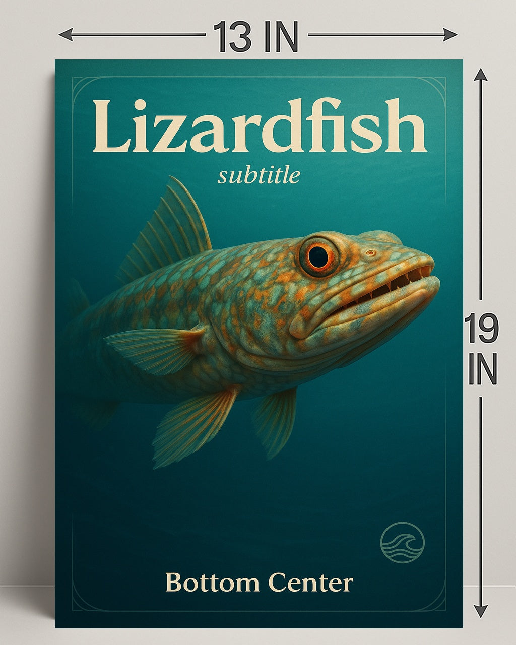 Lizardfish Poster PosterGoat