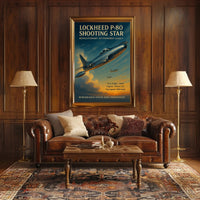 Lockheed P-80 Shooting Star Poster PosterGoat