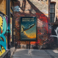 Lockheed P-80 Shooting Star Poster PosterGoat