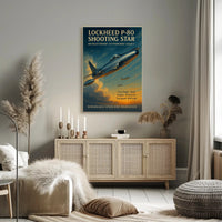 Lockheed P-80 Shooting Star Poster PosterGoat