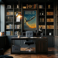Lockheed P-80 Shooting Star Poster PosterGoat