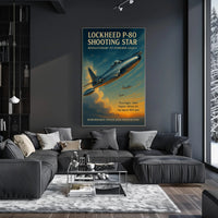 Lockheed P-80 Shooting Star Poster PosterGoat