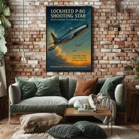 Lockheed P-80 Shooting Star Poster PosterGoat
