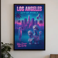 Los Angeles City Of Angels Poster PosterGoat