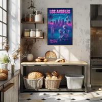 Los Angeles City Of Angels Poster PosterGoat