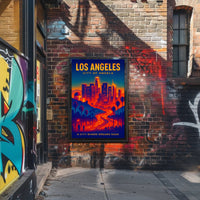 Los Angeles City of Angels Poster PosterGoat