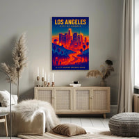 Los Angeles City of Angels Poster PosterGoat
