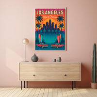 Los Angeles City of Dreams Poster PosterGoat