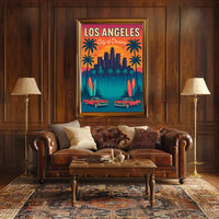 Los Angeles City of Dreams Poster PosterGoat