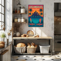 Los Angeles City of Dreams Poster PosterGoat