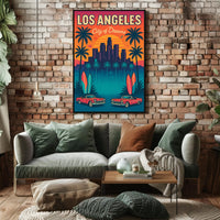 Los Angeles City of Dreams Poster PosterGoat