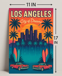 Los Angeles City of Dreams Poster PosterGoat