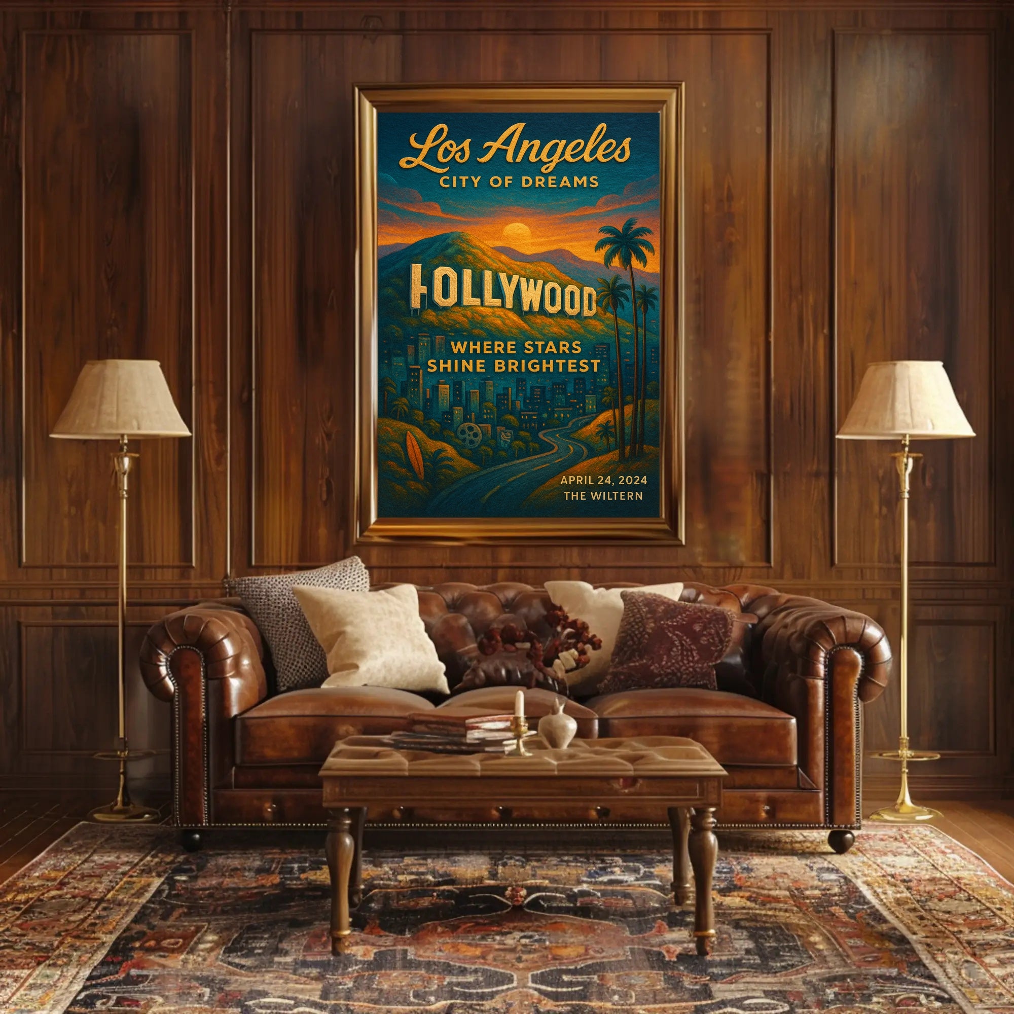 Los Angeles City of Dreams Poster PosterGoat