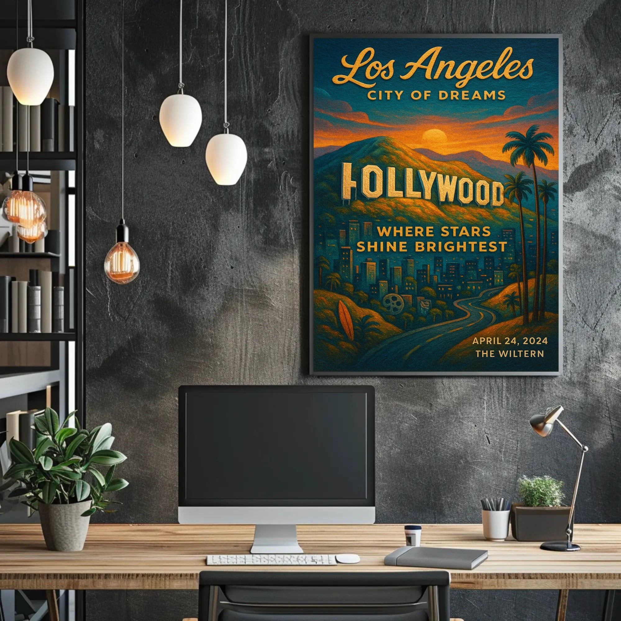 Los Angeles City of Dreams Poster PosterGoat