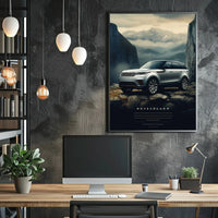 Luxury SUV Adventure in Nature Exploration Poster PosterGoat