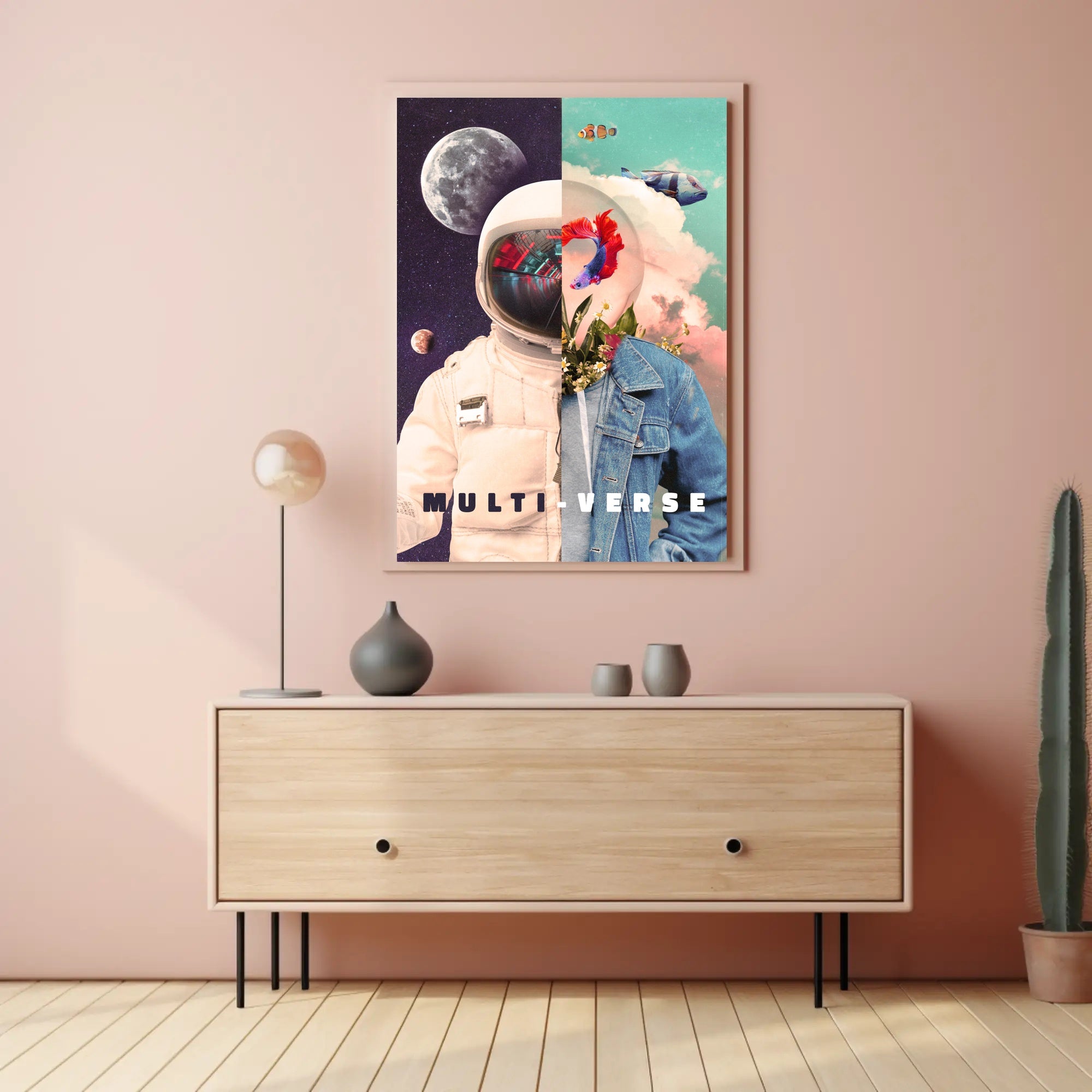 MULTIVERSE Dual Theme Artistic Poster PosterGoat