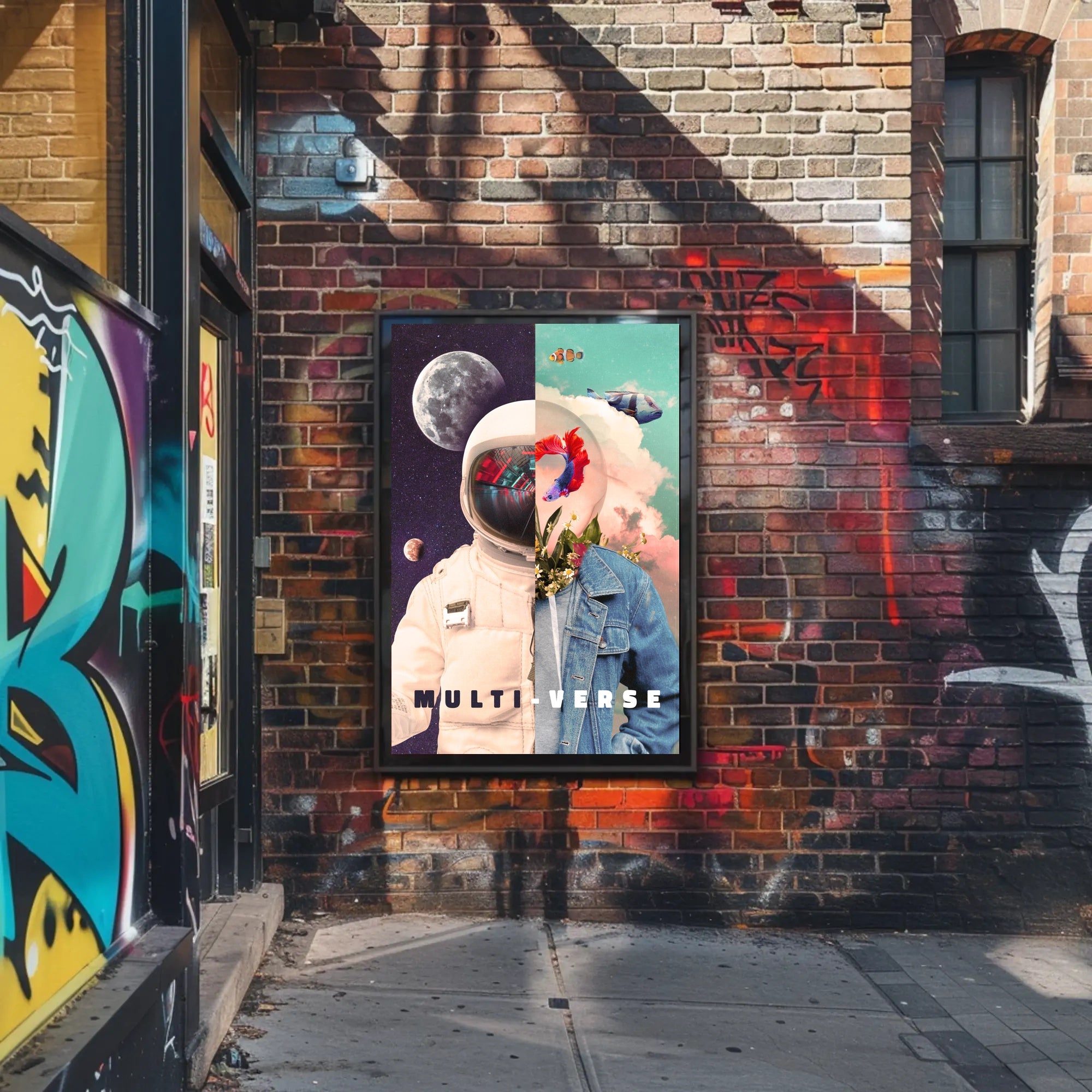 MULTIVERSE Dual Theme Artistic Poster PosterGoat