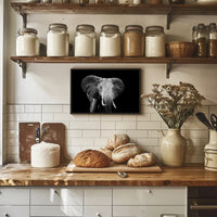 Majestic African Elephant Close-Up Wildlife Art Animal Poster PosterGoat