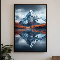 Majestic Alpine Mountain National Park Poster PosterGoat