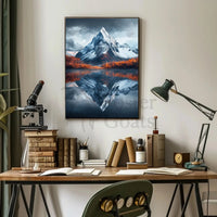 Majestic Alpine Mountain National Park Poster PosterGoat