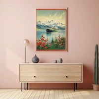 Majestic Cruise Adventure in Northern Wilderness Travel Poster PosterGoat