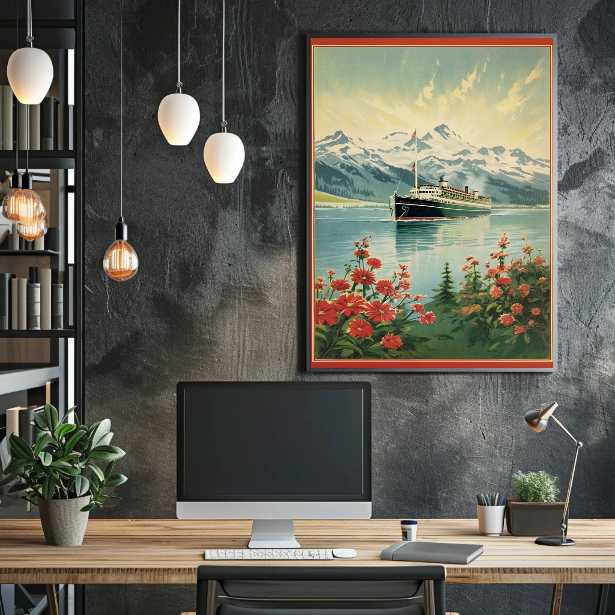 Majestic Cruise Adventure in Northern Wilderness Travel Poster PosterGoat