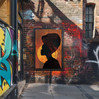 Majestic Identity Silhouette Art Cultural or Heritage Poster PosterGoat