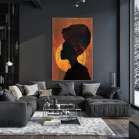 Majestic Identity Silhouette Art Cultural or Heritage Poster PosterGoat