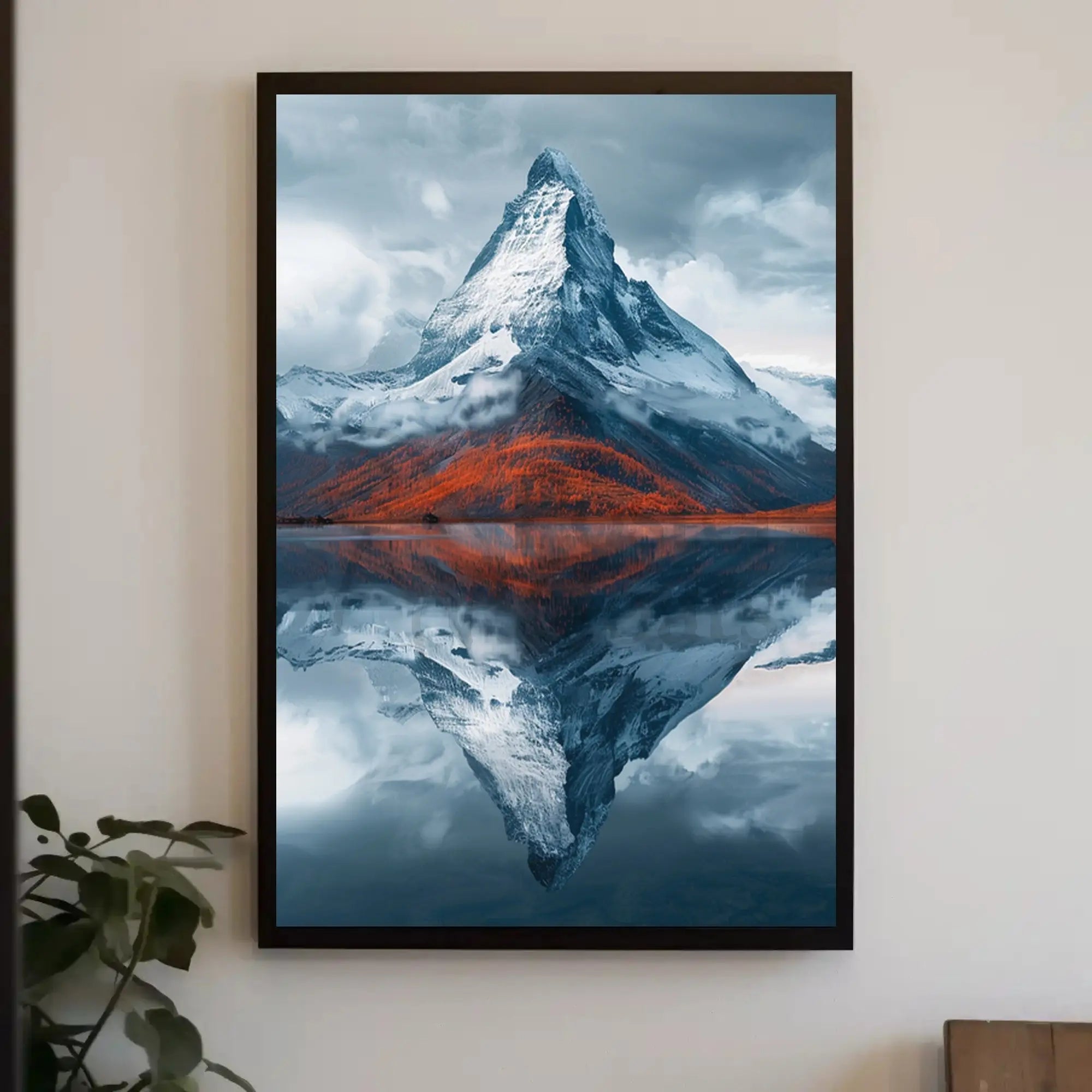 Majestic Matterhorn Reflection Artistry National Park Poster PosterGoat