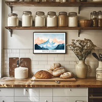 Majestic Mount Everest Travel Poster PosterGoat