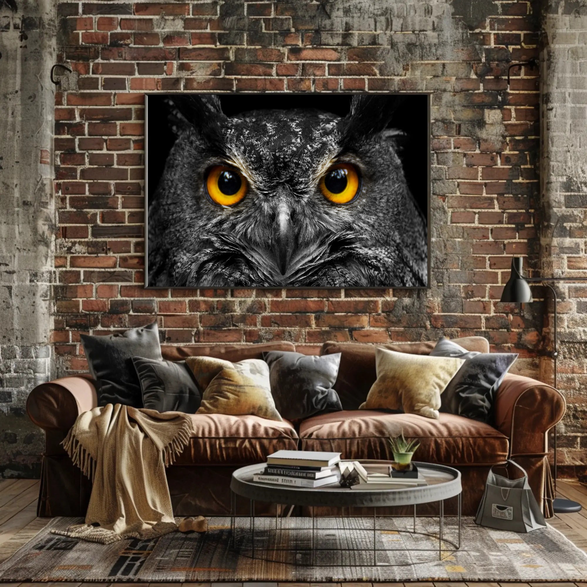 Majestic Nocturnal Owl โ Animal Poster PosterGoat