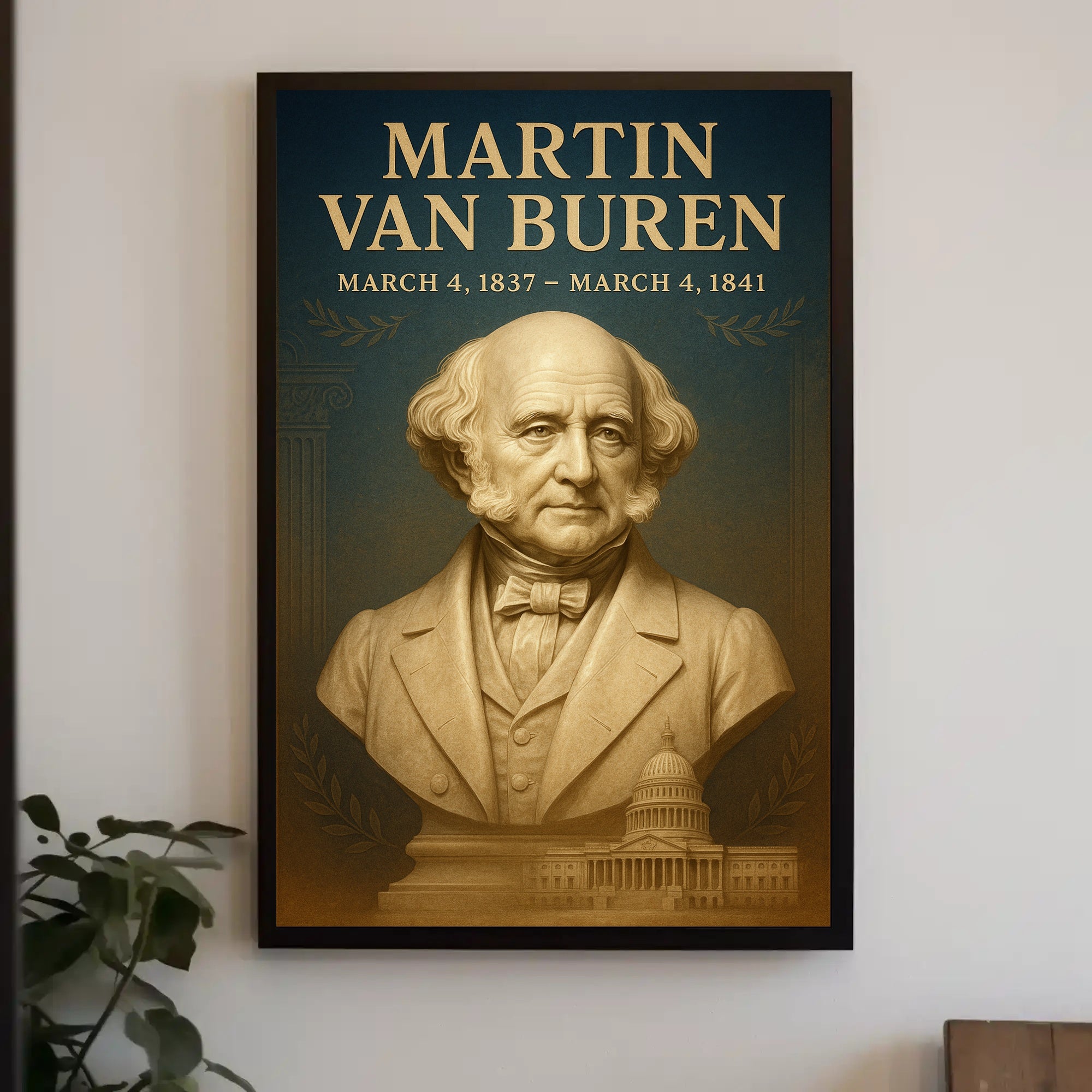 Martin Van Buren Poster PosterGoat