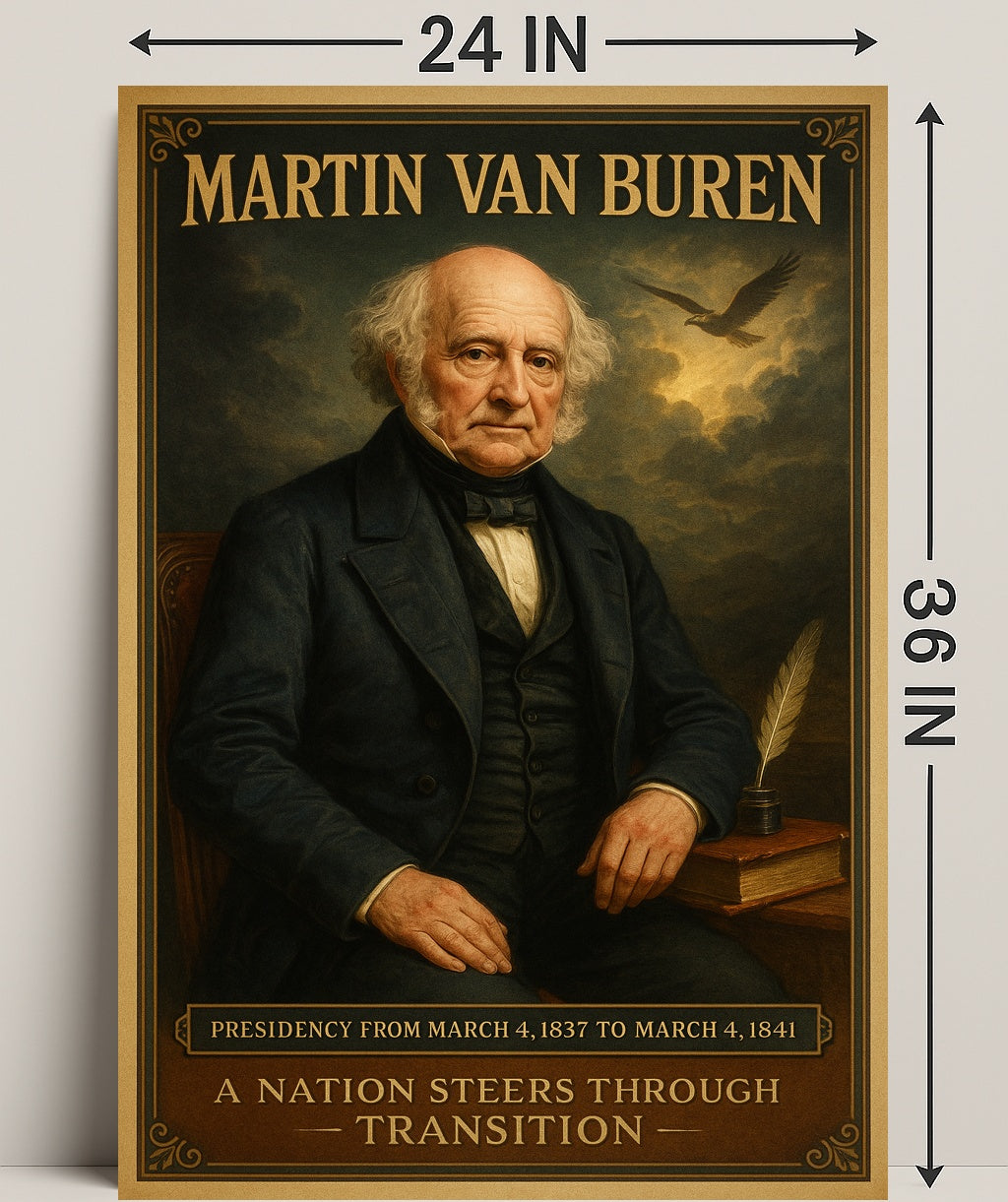 Martin Van Buren Presidency Poster PosterGoat