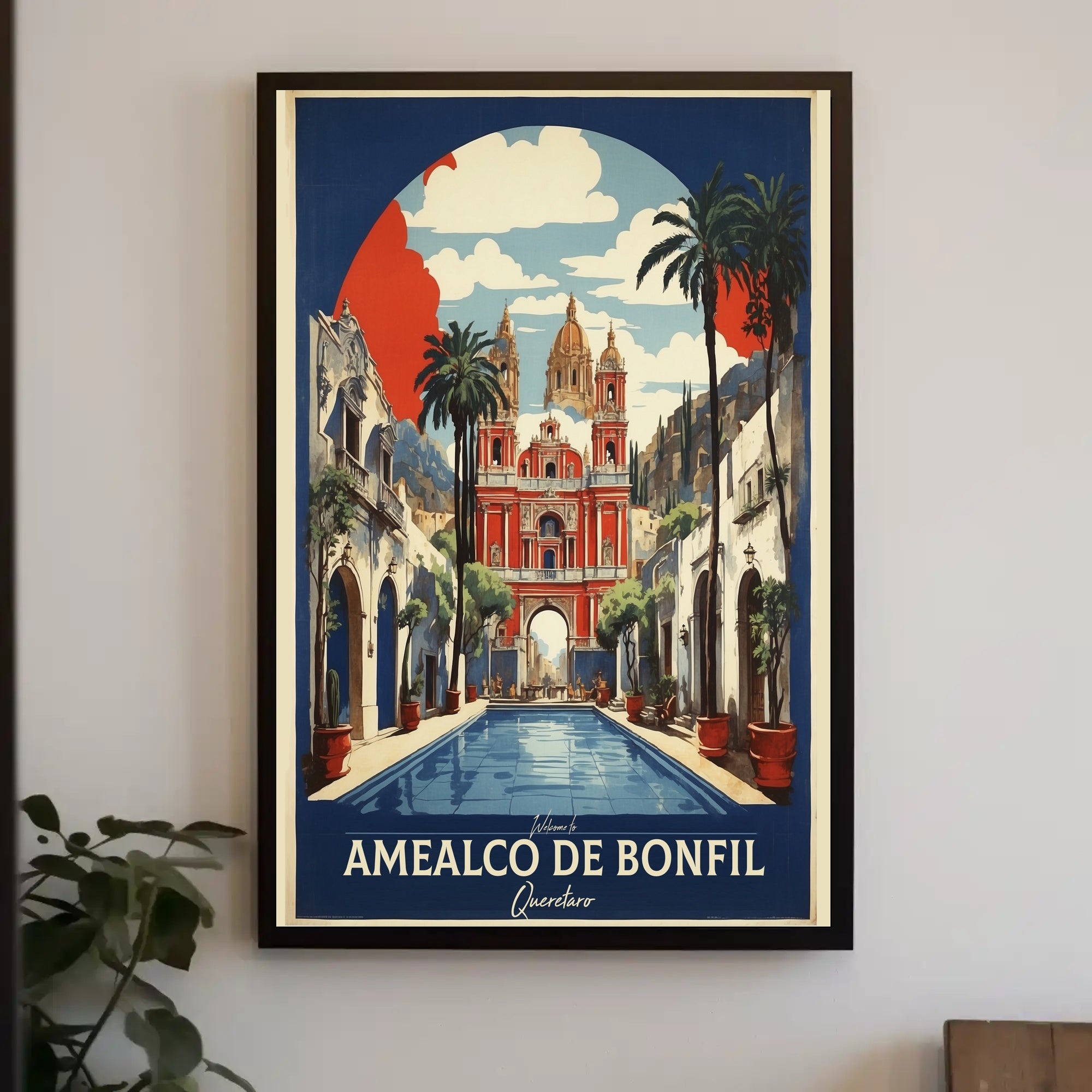Mexican Colonial Architecture Cultural or Heritage Poster PosterGoat