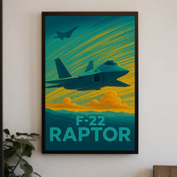 Military Fighter Jet Tribute Poster PosterGoat
