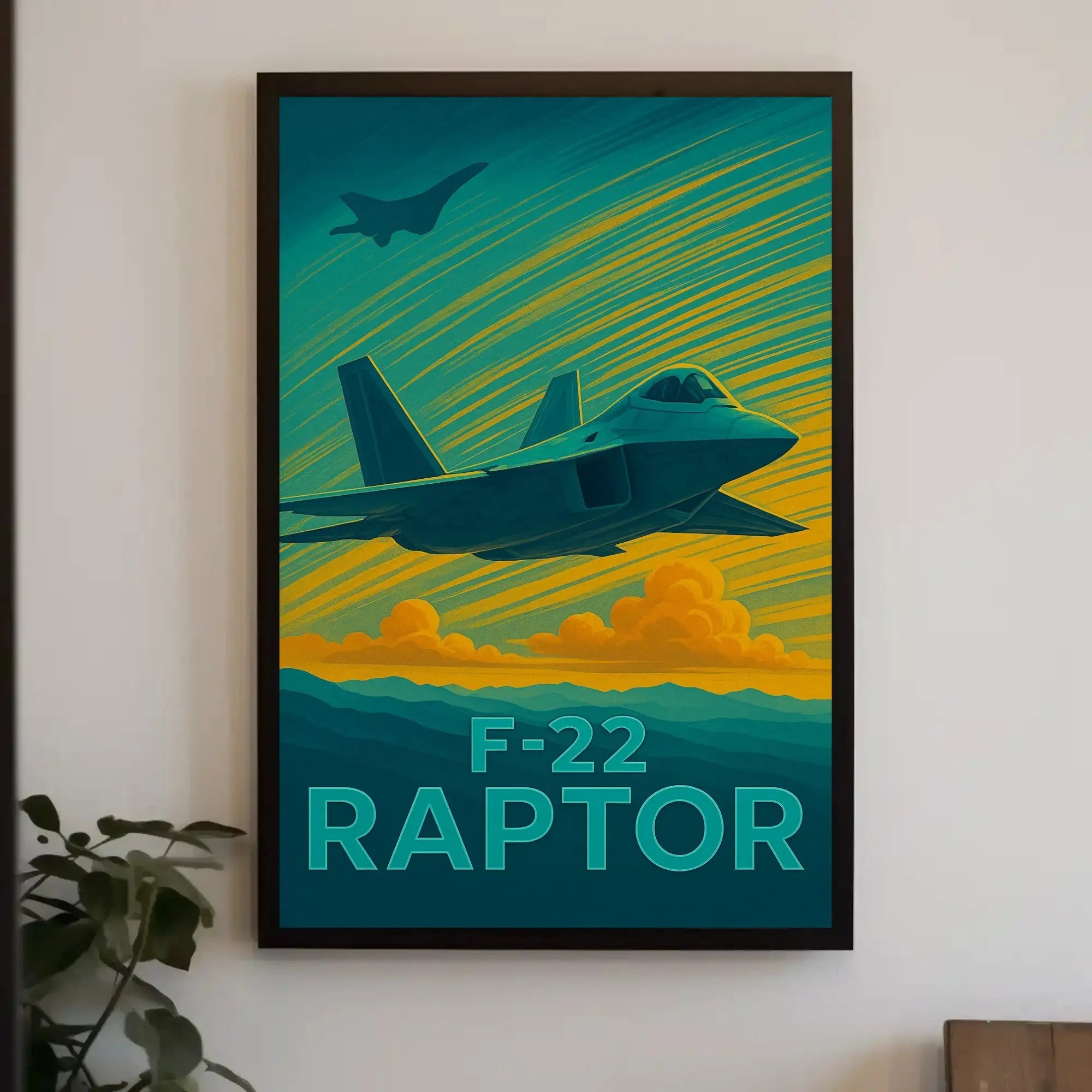 Military Fighter Jet Tribute Poster PosterGoat