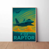 Military Fighter Jet Tribute Poster PosterGoat