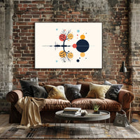 Minimalist Tree Reflection Symmetry: Abstract or Artistic Poster PosterGoat