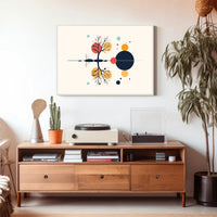 Minimalist Tree Reflection Symmetry: Abstract or Artistic Poster PosterGoat