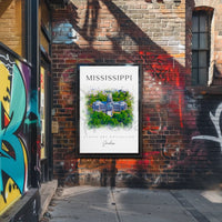 Mississippi's Elegant Architectural Landmark Artistic Heritage Poster PosterGoat