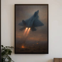 Modern Fighter Jet in Action: Poster PosterGoat